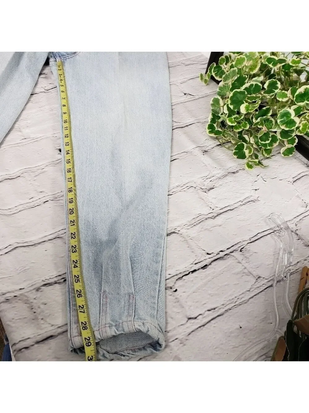 Vintage 80s Collector's No Excuses Peg Legged Jeans 24